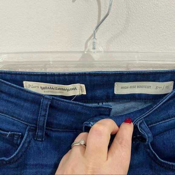 Anthro Pilcro And Letterpress High Rise Bootcut Size 25 - Picture 3 of 8